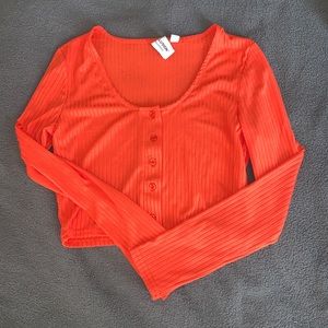 Bright Orange Top